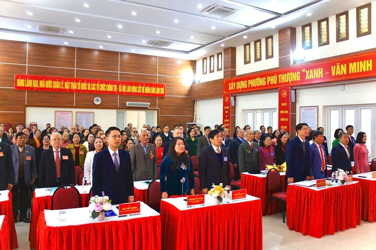 Đại hội thành lập hội người cao tuổi Phường Phú Thượng – dấu mốc quan trọng trong công tác người cao tuổi- Ảnh 4.