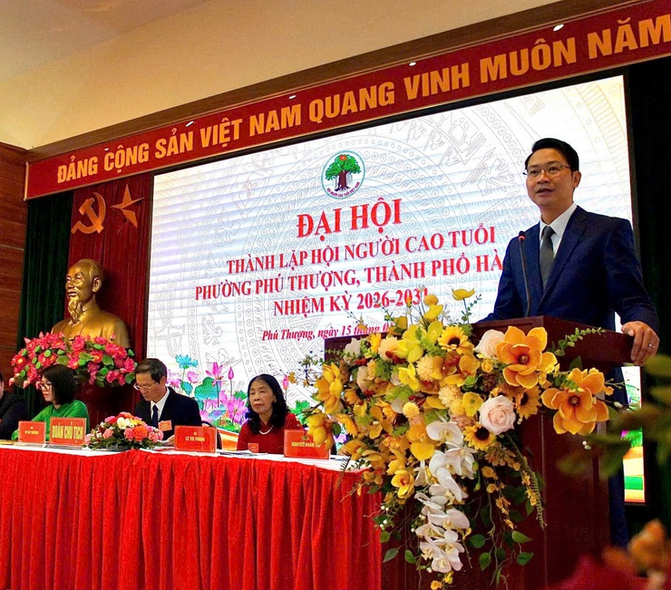 Đại hội thành lập hội người cao tuổi Phường Phú Thượng – dấu mốc quan trọng trong công tác người cao tuổi- Ảnh 9.