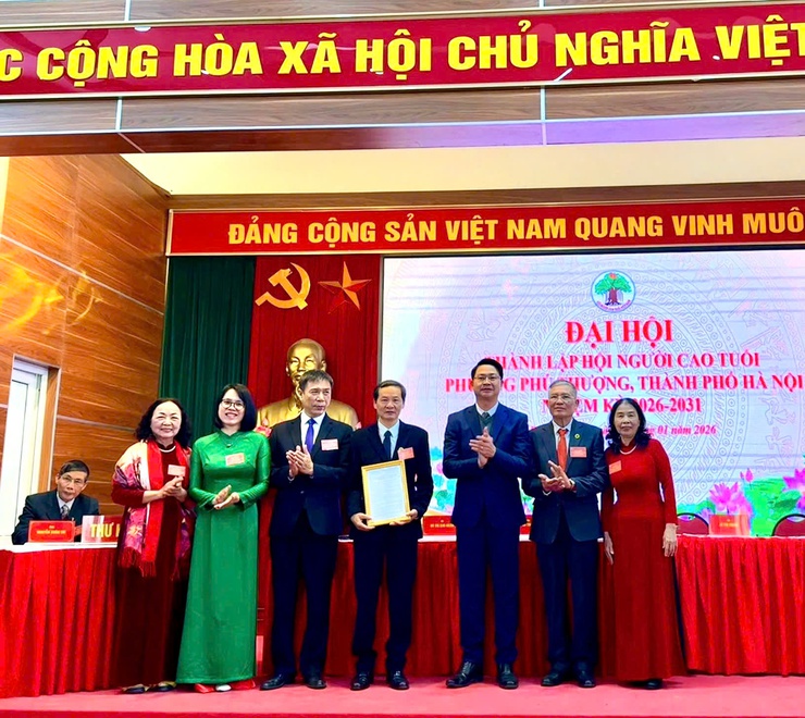 Đại hội thành lập hội người cao tuổi Phường Phú Thượng – dấu mốc quan trọng trong công tác người cao tuổi- Ảnh 7.