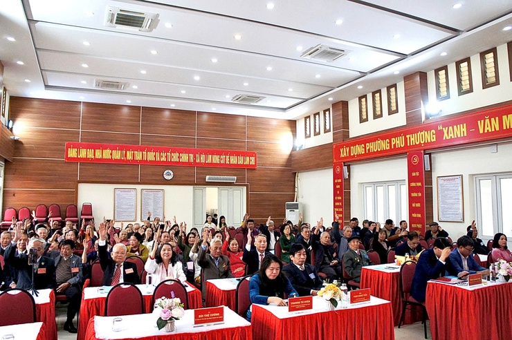 Đại hội thành lập hội người cao tuổi Phường Phú Thượng – dấu mốc quan trọng trong công tác người cao tuổi- Ảnh 10.