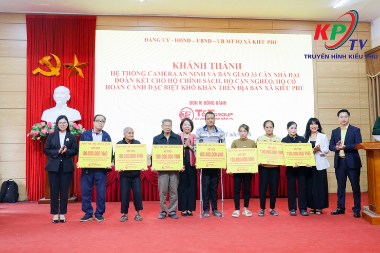 XÃ KIỀU PHÚ KHÁNH THÀNH, BÀN GIAO 33 NHÀ ĐẠI ĐOÀN KẾT VÀ HỆ THỐNG CAMERA AN NINH CHÀO MỪNG ĐẠI HỘI ĐẢNG TOÀN QUỐC LẦN THỨ XIV- Ảnh 8.