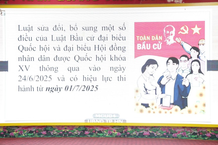 Hội nghị trực tuyến tuyên truyền phổ biến pháp luật về bầu cử đại biểu Quốc hội và đại biểu HĐND các cấp - Ảnh 2.