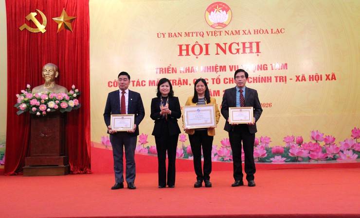 Ủy ban MTTQ Việt Nam xã Hòa Lạc triển khai nhiệm vụ trọng tâm công tác Mặt trận và các tổ chức chính trị – xã hội năm 2026- Ảnh 5.
