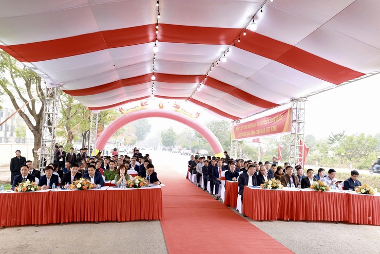 Lễ khởi công dự án xây dựng tuyến đường từ đường gom Quốc lộ 3 (mới) xã Thư Lâm đi phường Phù Khê, tỉnh Bắc Ninh- Ảnh 6.