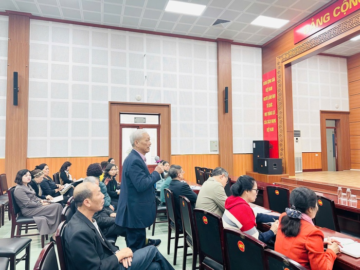 HỘI NGHỊ GIAO BAN CÔNG TÁC MẶT TRẬN THÁNG 01/2026; TRIỂN KHAI NHIỆM VỤ TRỌNG TÂM CÔNG TÁC MẶT TRẬN NĂM 2026- Ảnh 6.