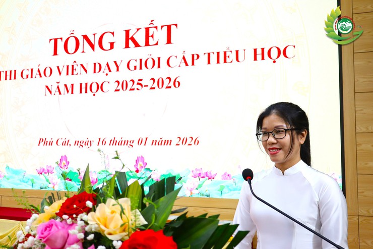 UBND xã Phú Cát tổng kết Hội thi Giáo viên dạy giỏi cấp Tiểu học năm học 2025 – 2026- Ảnh 4.