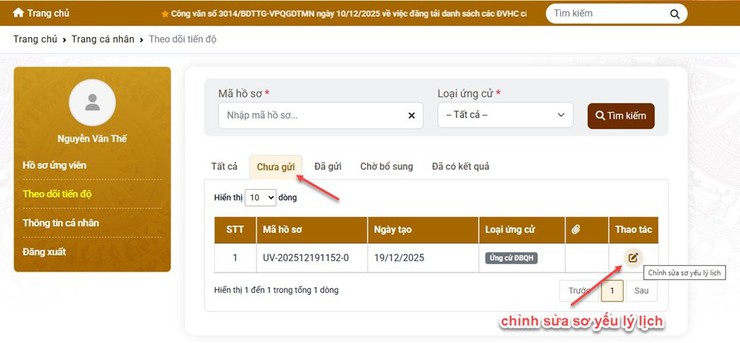 HƯỚNG DẪN NỘP HỒ SƠ VÀ TÍCH HỢP THÔNG TIN ĐƠN ỨNG CỬ, TIỂU SỬ TÓM TẮT TRÊN CỔNG THÔNG TIN ĐIỆN TỬ CỦA HỘI ĐỒNG BẦU CỬ QUỐC GIA- Ảnh 11.
