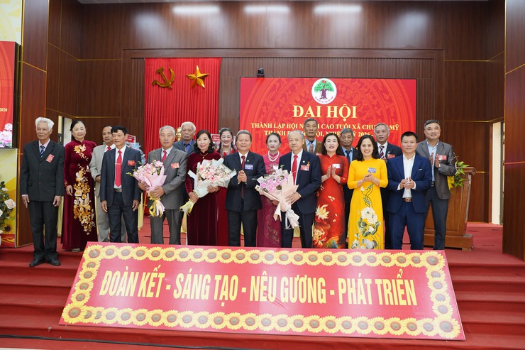 Đại hội thành lập Hội Người cao tuổi xã Chuyên Mỹ, nhiệm kỳ 2026-2031: Phát huy vai trò "Tuổi cao gương sáng" trong giai đoạn mới- Ảnh 9.