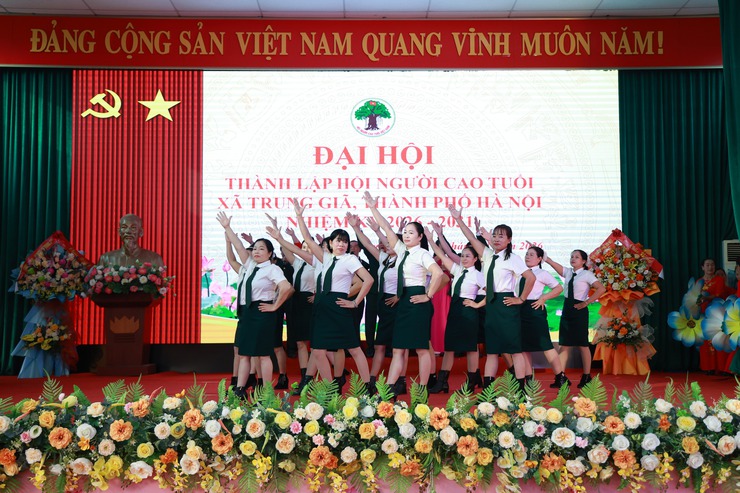 NHỮNG TIẾT MỤC VĂN NGHỆ ĐẶC SẮC CỦA HỘI VIÊN NGƯỜI CAO TUỔI TẠI ĐẠI HỘI THÀNH LẬP HỘI NGƯỜI CAO TUỔI XÃ TRUNG GIÃ, THÀNH PHỐ HÀ NỘI NHIỆM KỲ 2026-2031- Ảnh 5.