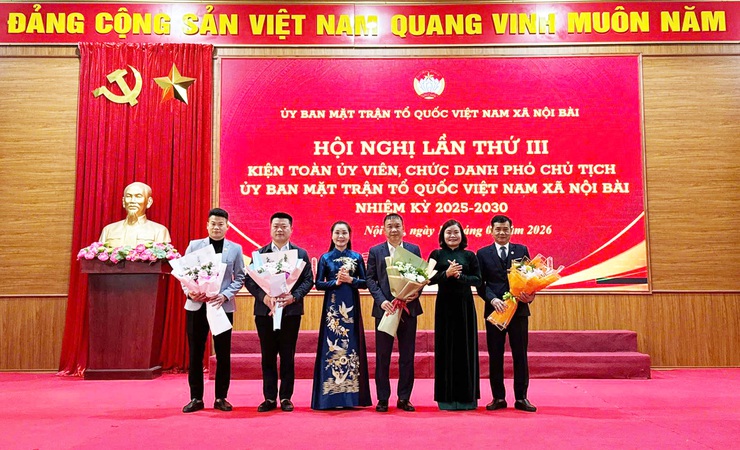 Hiệp thương cử ông Nguyễn Đức Thành giữ chức danh Phó Chủ tịch Ủy ban MTTQ Việt Nam xã Nội Bài- Ảnh 1.