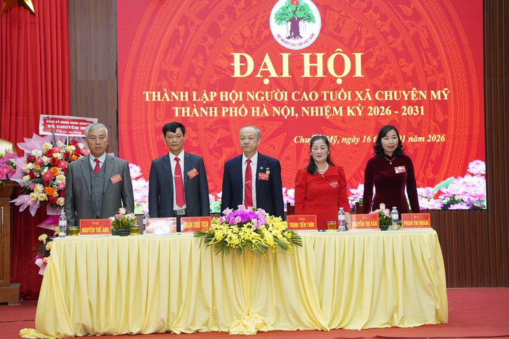 Đại hội thành lập Hội Người cao tuổi xã Chuyên Mỹ, nhiệm kỳ 2026-2031: Phát huy vai trò "Tuổi cao gương sáng" trong giai đoạn mới- Ảnh 6.