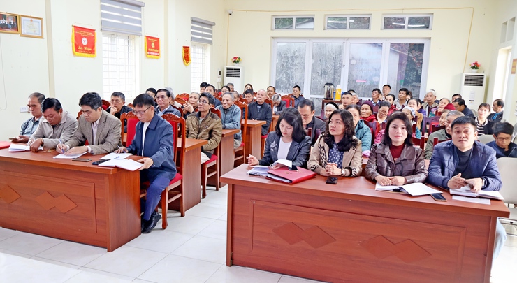 Hội nghị cử tri thôn Phúc Lộc giới thiệu người ứng cử đại biểu HĐND xã Đoài Phương, nhiệm kỳ 2026 – 2031

- Ảnh 1.