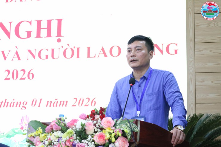 CƠ QUAN ĐẢNG ỦY XÃ HƯNG ĐẠO TỔ CHỨC HỘI NGHỊ CÁN BỘ, CÔNG CHỨC, NGƯỜI LAO ĐỘNG NĂM 2026- Ảnh 6.