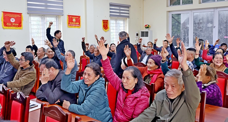 Hội nghị cử tri thôn Phúc Lộc giới thiệu người ứng cử đại biểu HĐND xã Đoài Phương, nhiệm kỳ 2026 – 2031

- Ảnh 2.