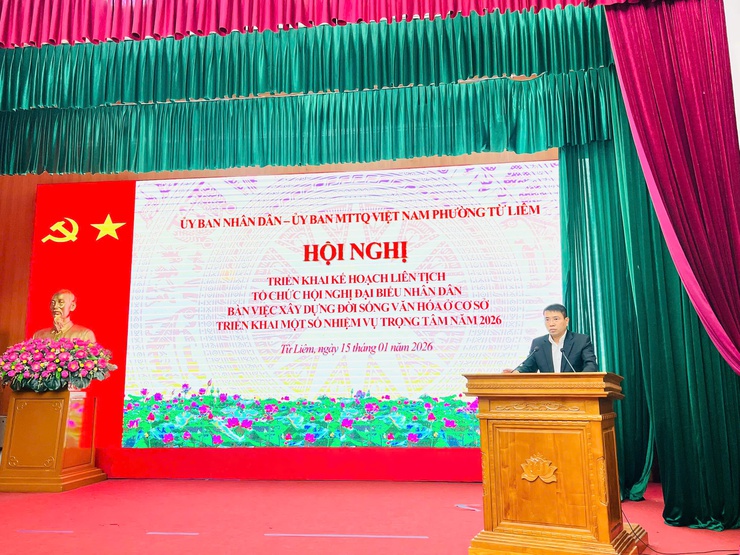 UBND – Uỷ ban MTTQ Việt Nam phường Từ Liêm triển khai kế hoạch liên tịch - Ảnh 4.