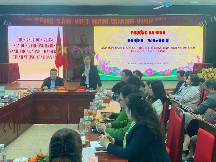 Phường Ba Đình: Chú trọng công tác phát triển du lịch và công nghiệp văn hóa, xây dựng khu phát triển thương mại – văn hóa.- Ảnh 2.