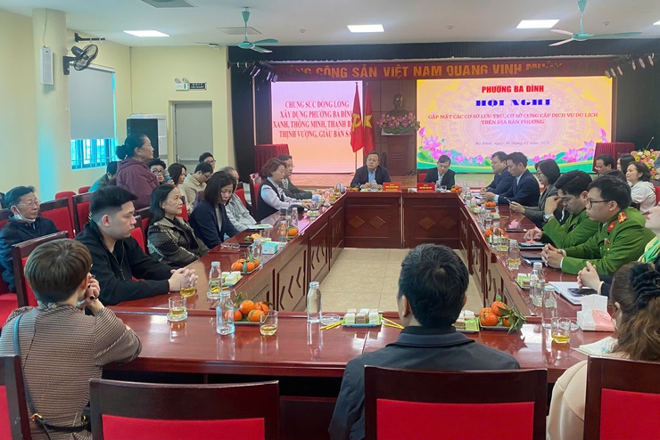 Phường Ba Đình: Chú trọng công tác phát triển du lịch và công nghiệp văn hóa, xây dựng khu phát triển thương mại – văn hóa.- Ảnh 3.