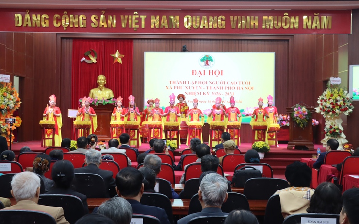 Đại hội thành lập Hội Người cao tuổi xã Phú Xuyên: Khẳng định vị thế của NCT trong xây dựng quê hương văn minh, giàu đẹp- Ảnh 1.