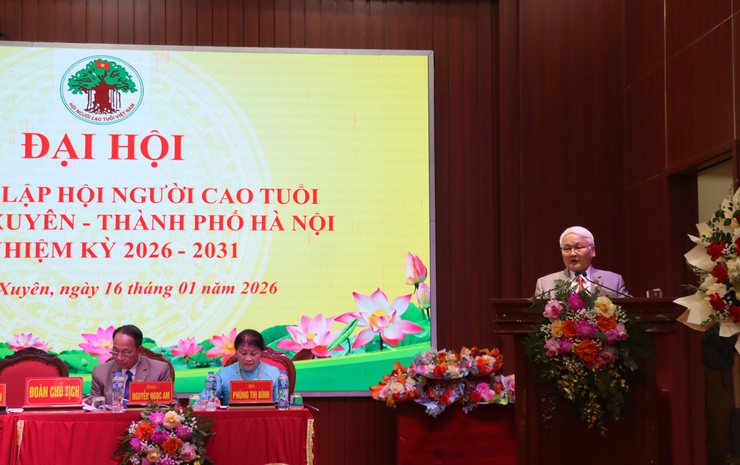 Đại hội thành lập Hội Người cao tuổi xã Phú Xuyên: Khẳng định vị thế của NCT trong xây dựng quê hương văn minh, giàu đẹp- Ảnh 6.