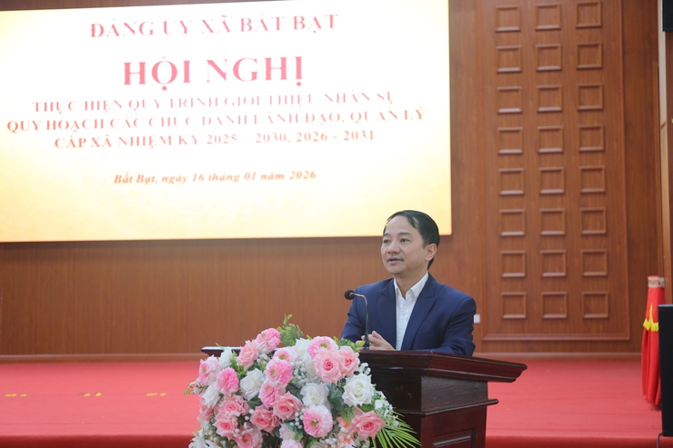 Bất Bạt – TP Hà Nội triển khai quy trình quy hoạch cán bộ nhiệm kỳ 2025-2030, 2026-2031- Ảnh 1.