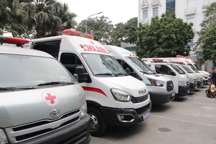 Ngành Y tế Hà Nội ra quân bảo đảm công tác y tế phục vụ Đại hội đại biểu toàn quốc lần thứ XIV của Đảng- Ảnh 5.