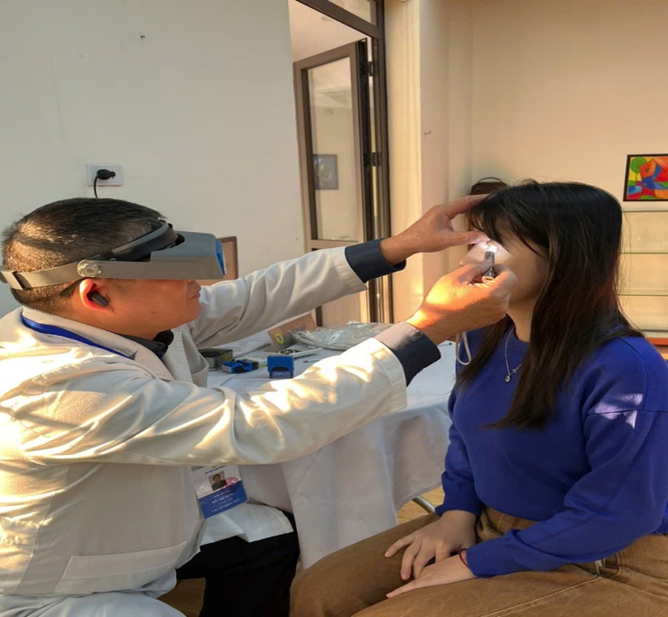 Trường mầm non Yên Sở  tổ chức khám sức khỏe định kỳ cho cán bộ, giáo viên, nhân viên- Ảnh 2.