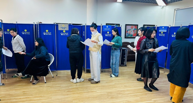 Trường mầm non Yên Sở  tổ chức khám sức khỏe định kỳ cho cán bộ, giáo viên, nhân viên- Ảnh 3.