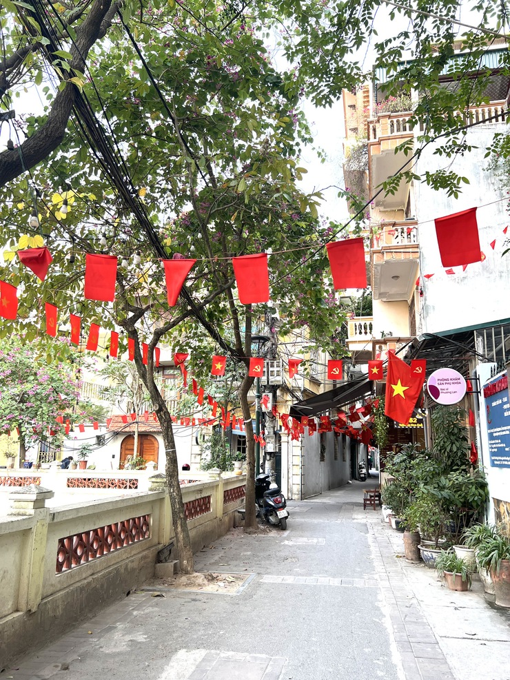 PHƯỜNG BA ĐÌNH RỰC RỠ CỜ, HOA CHÀO MỪNG ĐẠI HỘI ĐẠI BIỂU TOÀN QUỐC LẦN THỨ XIV CỦA ĐẢNG- Ảnh 21.