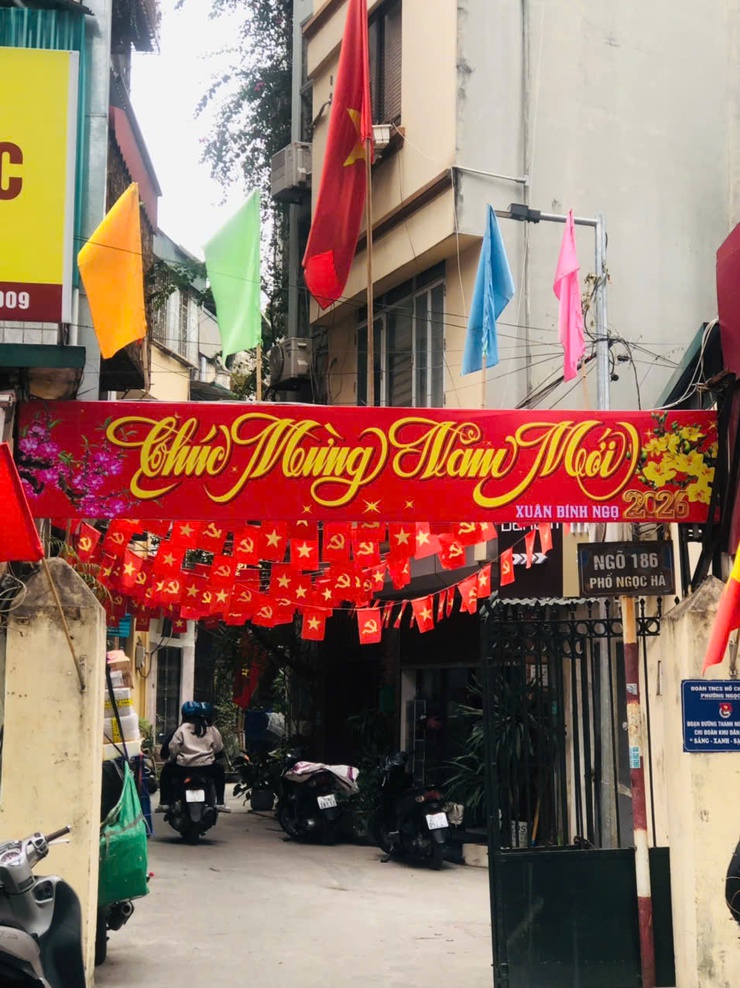 PHƯỜNG BA ĐÌNH RỰC RỠ CỜ, HOA CHÀO MỪNG ĐẠI HỘI ĐẠI BIỂU TOÀN QUỐC LẦN THỨ XIV CỦA ĐẢNG- Ảnh 26.