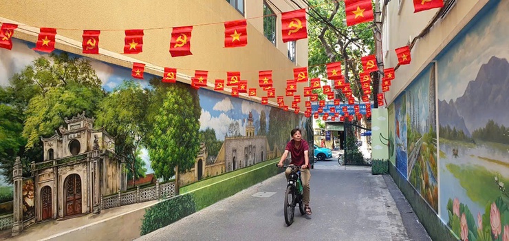 PHƯỜNG BA ĐÌNH RỰC RỠ CỜ, HOA CHÀO MỪNG ĐẠI HỘI ĐẠI BIỂU TOÀN QUỐC LẦN THỨ XIV CỦA ĐẢNG- Ảnh 23.