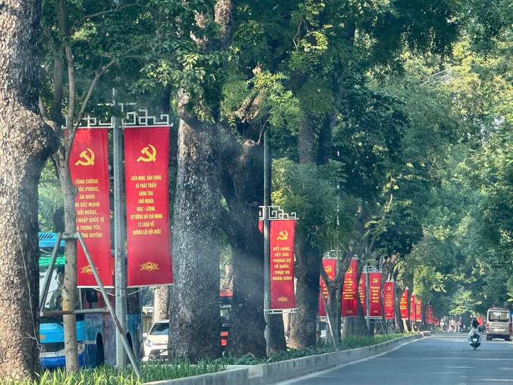 PHƯỜNG BA ĐÌNH RỰC RỠ CỜ, HOA CHÀO MỪNG ĐẠI HỘI ĐẠI BIỂU TOÀN QUỐC LẦN THỨ XIV CỦA ĐẢNG- Ảnh 24.