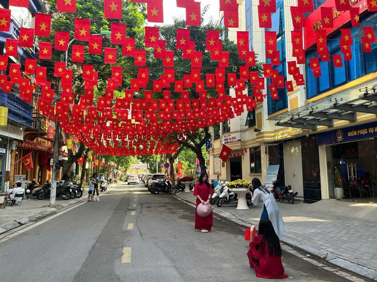 PHƯỜNG BA ĐÌNH RỰC RỠ CỜ, HOA CHÀO MỪNG ĐẠI HỘI ĐẠI BIỂU TOÀN QUỐC LẦN THỨ XIV CỦA ĐẢNG- Ảnh 3.