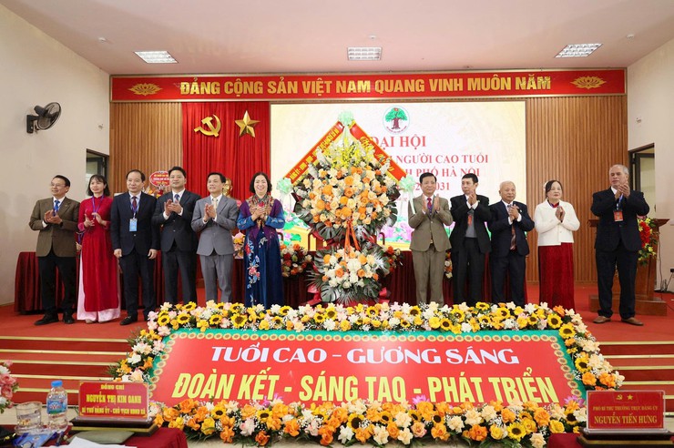 XÃ CỔ ĐÔ TỔ CHỨC ĐẠI HỘI, CÔNG BỐ QUYẾT ĐỊNH THÀNH LẬP HỘI NGƯỜI CAO TUỔI XÃ- Ảnh 2.