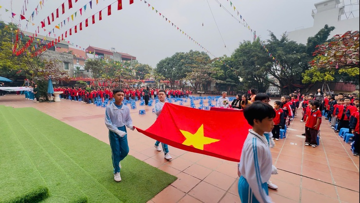 Hội khỏe Phù Đổng Trường Tiểu học Vạn Phúc: Nơi bản lĩnh và tinh thần đồng đội tỏa sáng- Ảnh 1.