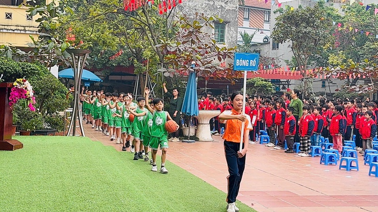 Hội khỏe Phù Đổng Trường Tiểu học Vạn Phúc: Nơi bản lĩnh và tinh thần đồng đội tỏa sáng- Ảnh 4.