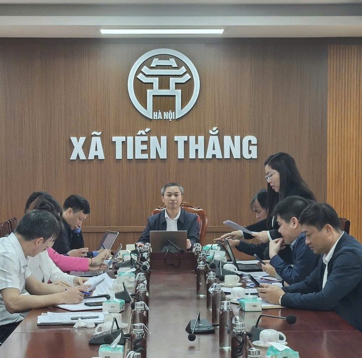 Đoàn giám sát của HĐND xã Tiến Thắng kiểm tra thực tế về công tác bầu cử đại biểu Quốc hội và đại biểu HĐND các cấp nhiệm kỳ 2026-2031- Ảnh 2.