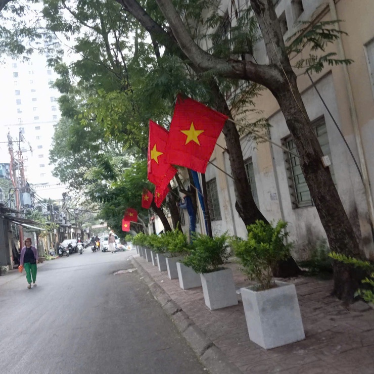 Phường Giảng Võ: rực rỡ cờ hoa chào mừng Đại hội đại biểu toàn quốc lần thứ XIV của Đảng- Ảnh 7.