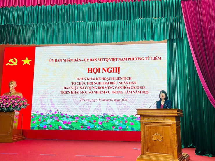 UBND – Uỷ ban MTTQ Việt Nam phường Từ Liêm triển khai kế hoạch liên tịch - Ảnh 2.