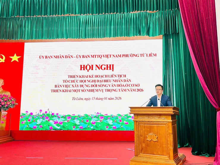 UBND – Uỷ ban MTTQ Việt Nam phường Từ Liêm triển khai kế hoạch liên tịch - Ảnh 3.