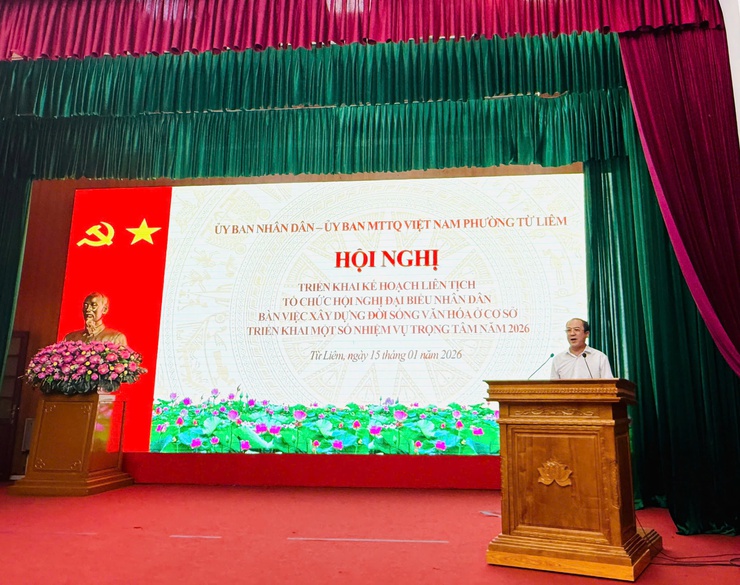 UBND – Uỷ ban MTTQ Việt Nam phường Từ Liêm triển khai kế hoạch liên tịch - Ảnh 5.