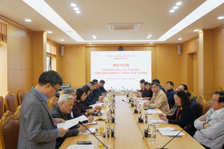 Phường Phú Thượng tổng kết công tác Dân vận năm 2025, triển khai nhiệm vụ trọng tâm năm 2026- Ảnh 2.