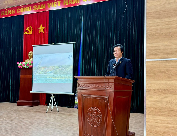 Phường Phú Thượng tổ chức công bố công khai quy hoạch chi tiết công viên công cộng, tỷ lệ 1/500- Ảnh 2.