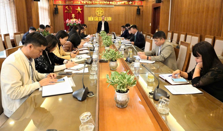 ĐOÀN KIỂM TRA LIÊN NGÀNH CỦA THÀNH PHỐ KIỂM TRA CÔNG TÁC GIẾT MỔ, KINH DOANH, VẬN CHUYỂN ĐỘNG VẬT TẠI SÓC SƠN.- Ảnh 5.