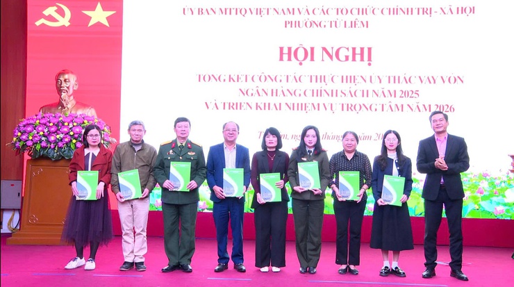 Phường Từ Liêm tổng kết công tác vay vốn năm 2025, triển khai nhiệm vụ năm 2026- Ảnh 6.