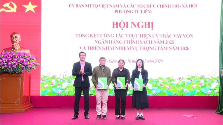 Phường Từ Liêm tổng kết công tác vay vốn năm 2025, triển khai nhiệm vụ năm 2026- Ảnh 5.