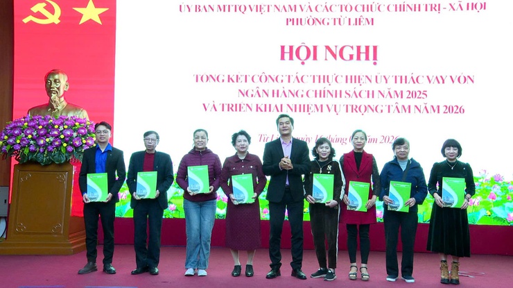 Phường Từ Liêm tổng kết công tác vay vốn năm 2025, triển khai nhiệm vụ năm 2026- Ảnh 7.
