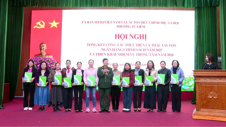 Phường Từ Liêm tổng kết công tác vay vốn năm 2025, triển khai nhiệm vụ năm 2026- Ảnh 8.