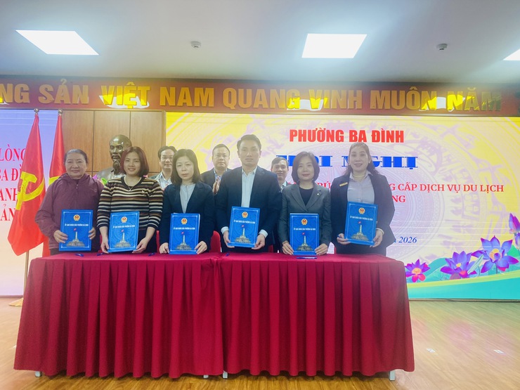 Phường Ba Đình: Chú trọng công tác phát triển du lịch và công nghiệp văn hóa, xây dựng khu phát triển thương mại – văn hóa.- Ảnh 5.