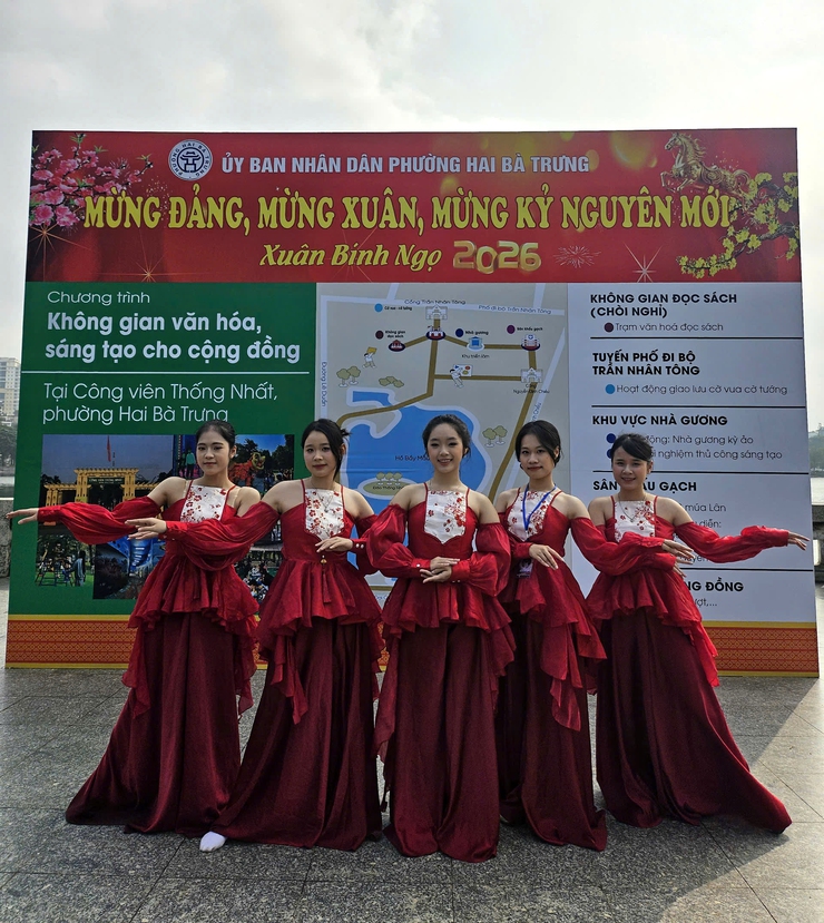 Nhiều hoạt động sôi nổi, bổ ích tại công viên Thống Nhất, phường Hai Bà Trưng, Hà Nội.- Ảnh 8.