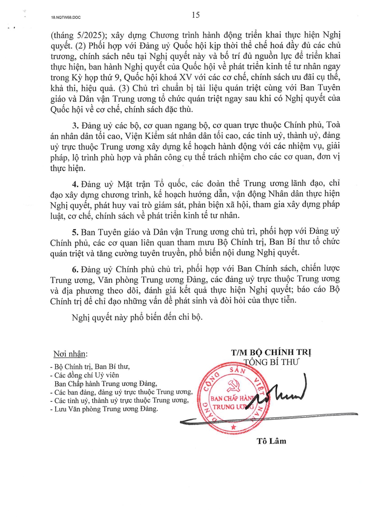 Nghị quyết số 68-NQ/TW về phát triển kinh tế tư nhân- Ảnh 15.